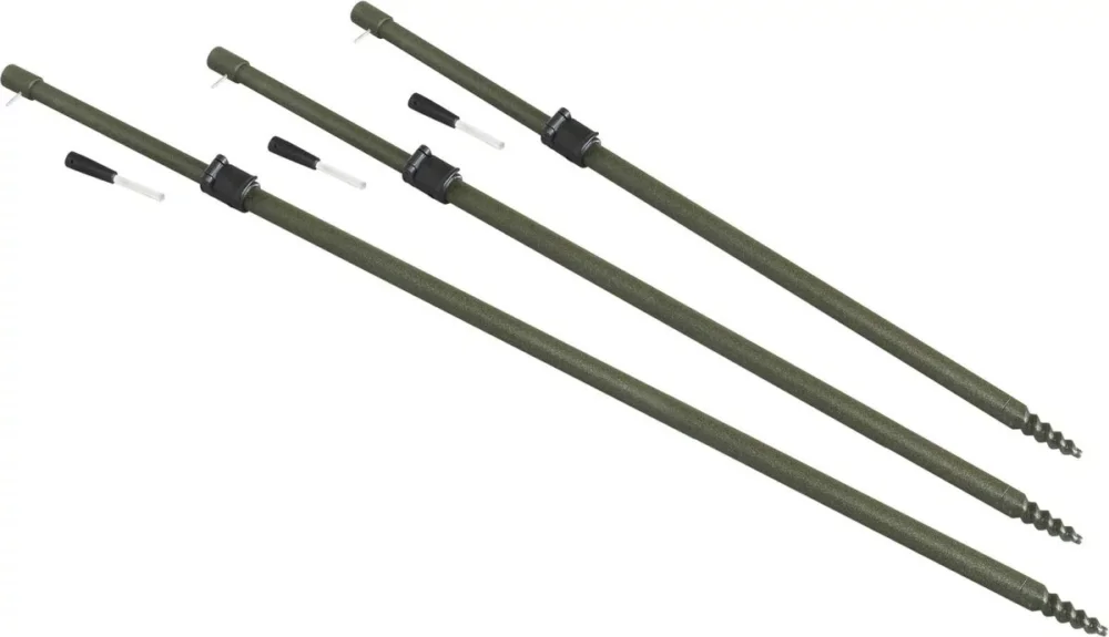 Letzte Chance Pelzer Screw Bank Stick verschiedene Längen Banksticks Rutenhalter Erdspieß