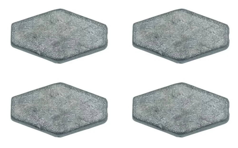 Sofort Bestellen Corofish Sechskantblei mit Loch 15g / 4 Stück Bleie Angelbleie