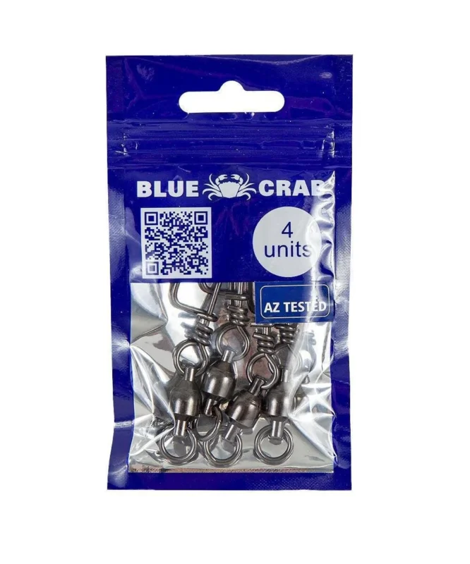 Must-Have Blue Crab Salzwasser Ball Bearing Swivel Kugellager Wirbel Salzwasserfischen
