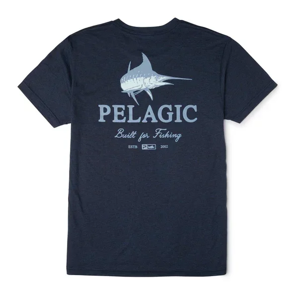 Solange Der Vorrat Reicht Pelagic Prem Triblend Turner T-Shirt Angeln Outdoor