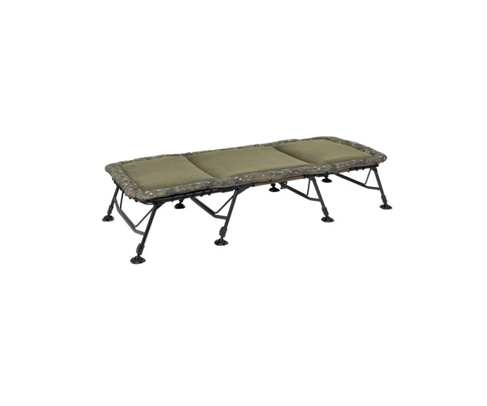 Neuheit Trakker RLX 8 Leg Bed v2 Wide Karpfenliege Angelliege Anglerliege