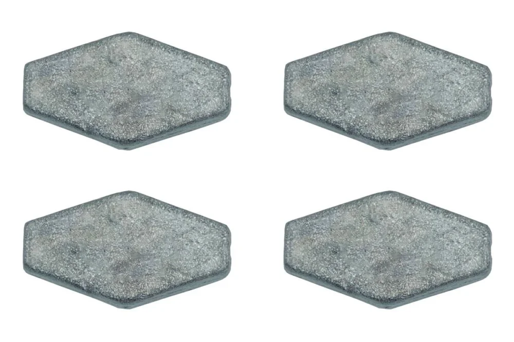 Corofish Sechskantblei mit Loch 20g / 4 Stück Bleie Angelbleie Finale Aktion