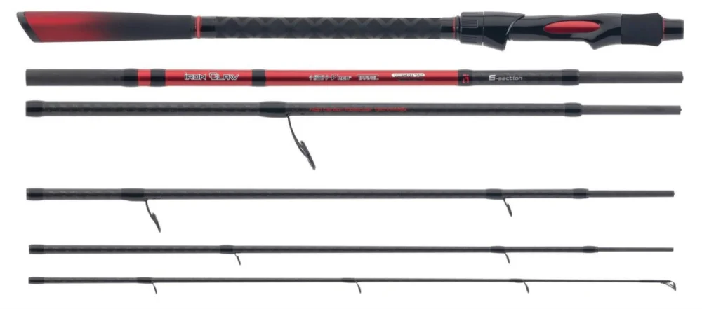 Markenware IRON CLAW High-V Red² Travel Zander Spin 55 / 2,70m 6Sec.