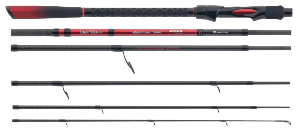 Mega-Angebot IRON CLAW High-V Red² Travel Shad Spin 90 / 2,70m 6Sec.