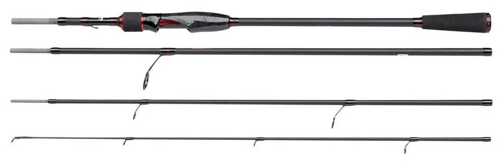Letzte Chance Abu Garcia Vendetta V3 804ML 2,44 m 5–20g Travel Reiserute Spinnrute Fast Action 4-teilig