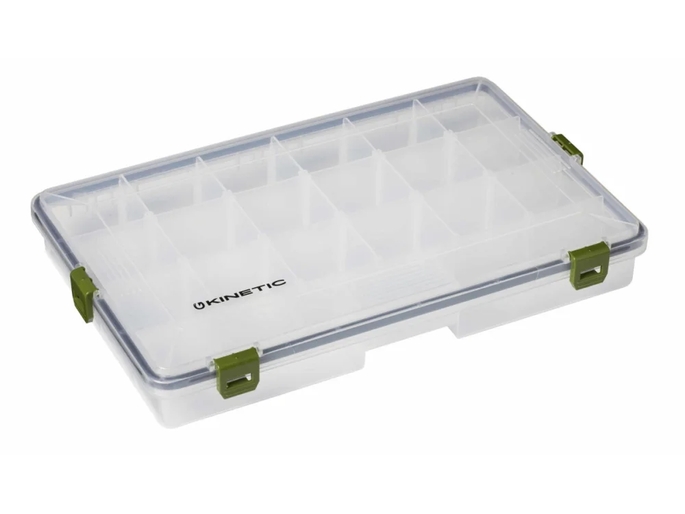 Billig KINETIC WATERPROOF SYSTEM BOX 23X18X5.5CM CLEAR