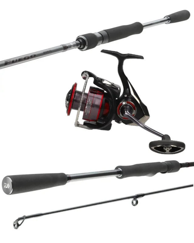 Begrenztes Angebot Daiwa Fuego Spinncombo Heavy 2,70m / 30-70g + 4000D-C Spinnrolle Raubfischcombo