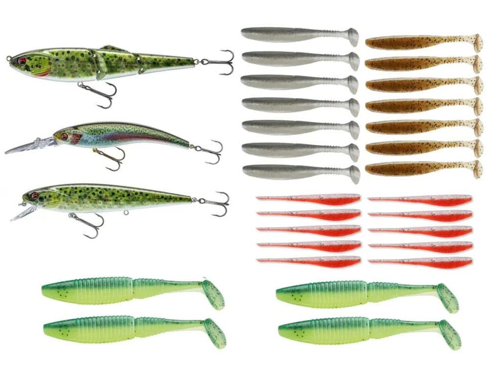Daiwa Köderset XL Zander Gummifische Wobbler 31-teilig Kunstköder Set Jetzt Bestellen