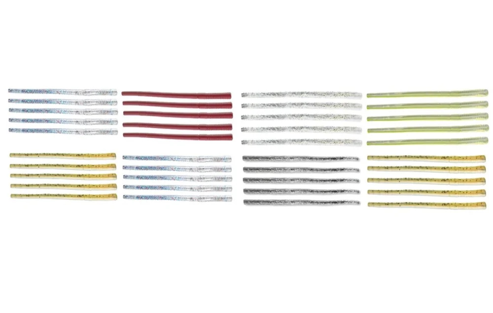 8 Packungen Cormoran K-Don S7 Gummiwürmer 10cm Gummifische 40 Stk. Neu