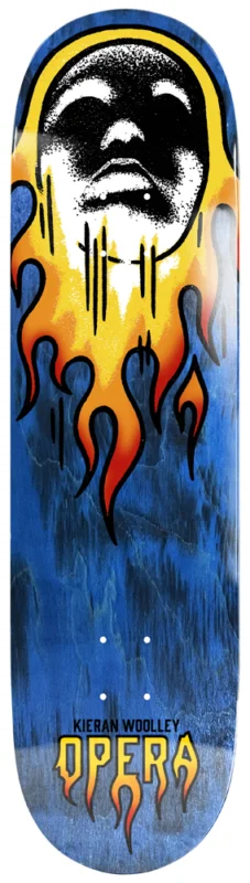 Opera Skateboard Deck Woolley Flame 8,50 Schnäppchen