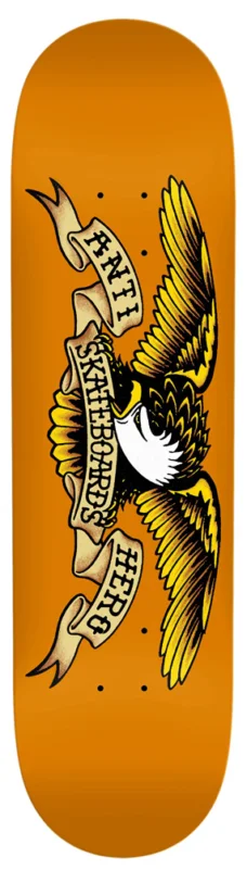 Knallerangebot Anti Hero Skateboard Deck DBX Eagle Orange 8,75