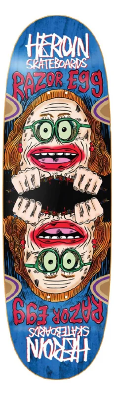 Sichere Zahlung HEROIN Deck AUNTIE RAZOREGG 9.75