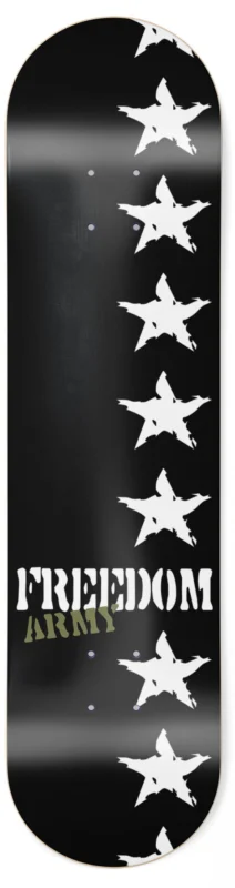 Nur Heute Freedom Army Skateboard Deck 7.63