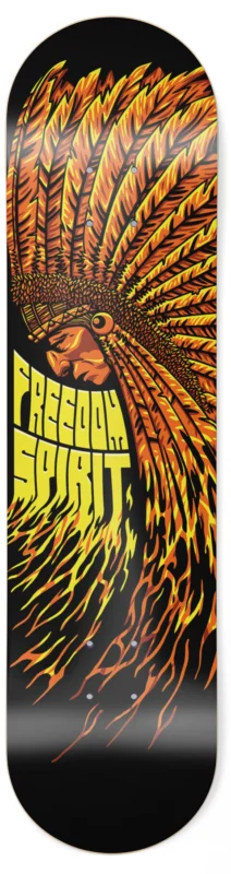 Geprüft Freedom Spirit Skateboard Deck 8.00