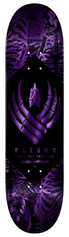 Neu Im Sortiment Powell-Peralta Flight Pro Shape 309 K26 Skeleton Purple Skateboard Deck 9.0