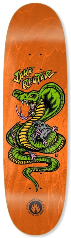 Black-Label Skateboard Deck Reuter Snake & Rat 9,00 Neue Kollektion