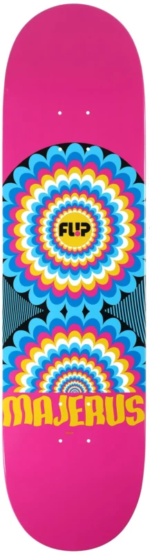 Letzte Chance Flip Majerus Optical Skateboard Deck 8.4