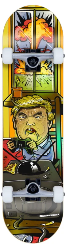Ausverkauf FUA komplett Skateboard Trump 8.37