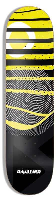 Billig Damned Skateboard Deck Blood Oath 8.25