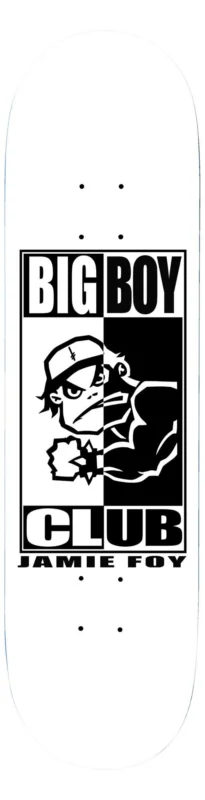 DEATHWISH Deck BIG BOY CLUB JF 8.0, white 8.0 Schnäppchen