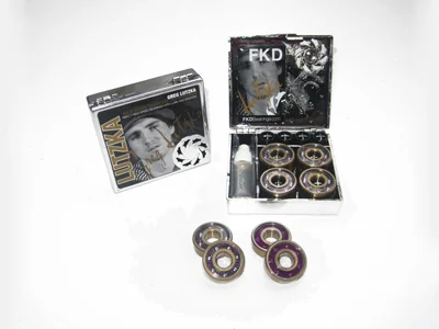 Begrenztes Angebot FKD Skateboard Kugellager Sawblade GOLD "Greg Lutzka" ABEC7
