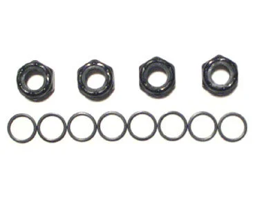 Günstig 4 Achsenmuttern mit Speedrings