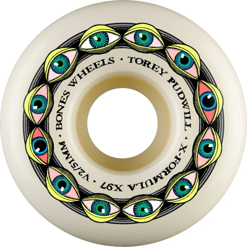 Neu Im Sortiment Bones WheelsX-Formula 97A Torey Pudwill Frying Eyes V2 Locks